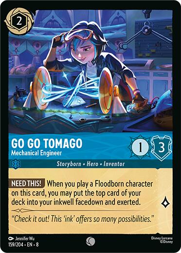 Go Go Tomago - Mechanical Engineer (159/204) [Reign of Jafar] | The CG Realm