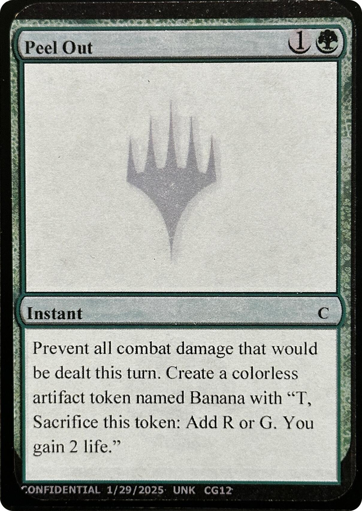 Peel Out [Unknown Event] | The CG Realm