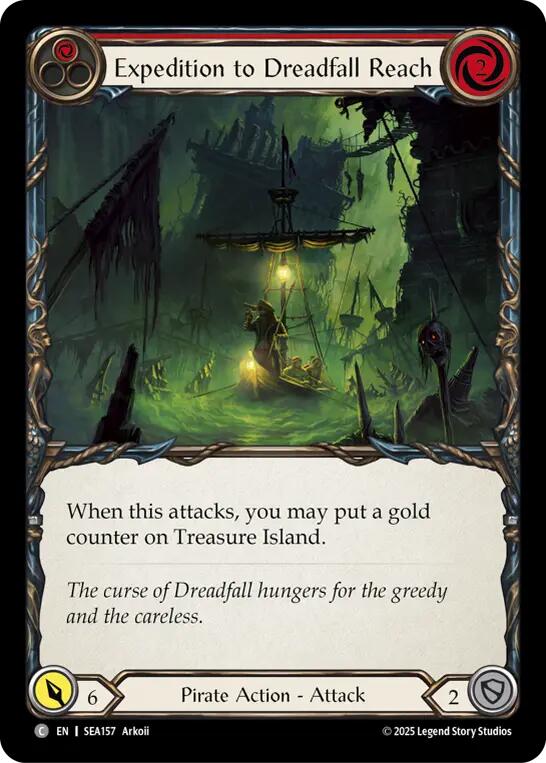 Expedition to Dreadfall Reach [SEA157] (High Seas)  Rainbow Foil | The CG Realm