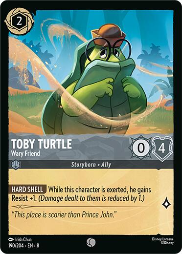 Toby Turtle - Wary Friend (190/204) [Reign of Jafar] | The CG Realm
