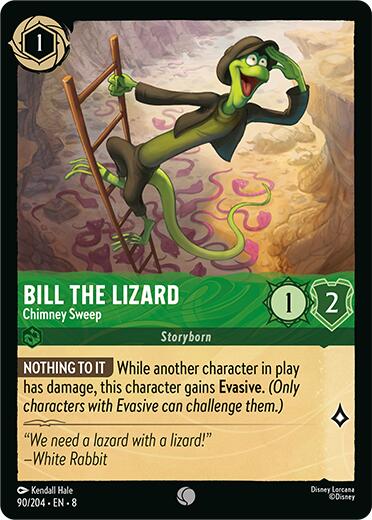 Bill the Lizard - Chimney Sweep (90/204) [Reign of Jafar] | The CG Realm
