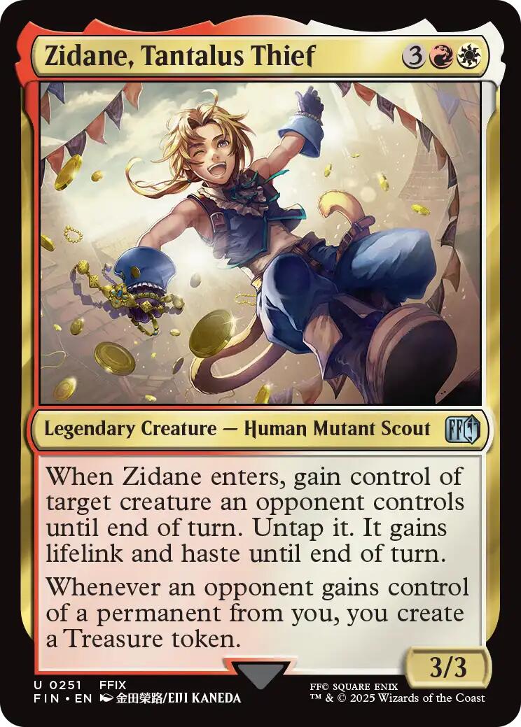 Zidane, Tantalus Thief [FINAL FANTASY] | The CG Realm