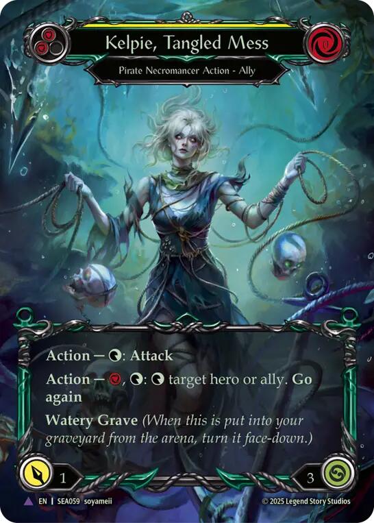 Kelpie, Tangled Mess (Marvel) [SEA059] (High Seas)  Cold Foil | The CG Realm