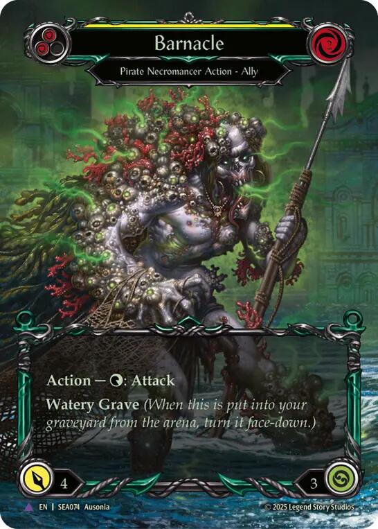 Barnacle (Marvel) [SEA074] (High Seas)  Cold Foil | The CG Realm