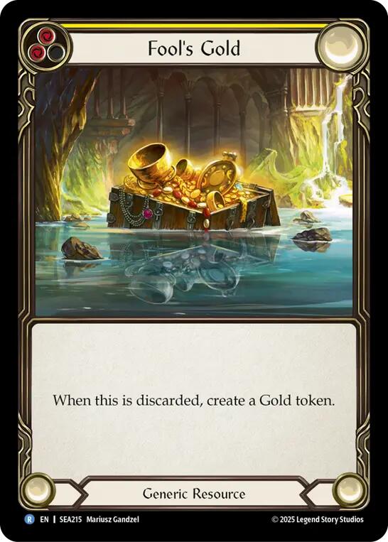 Fool's Gold [SEA215] (High Seas)  Rainbow Foil | The CG Realm