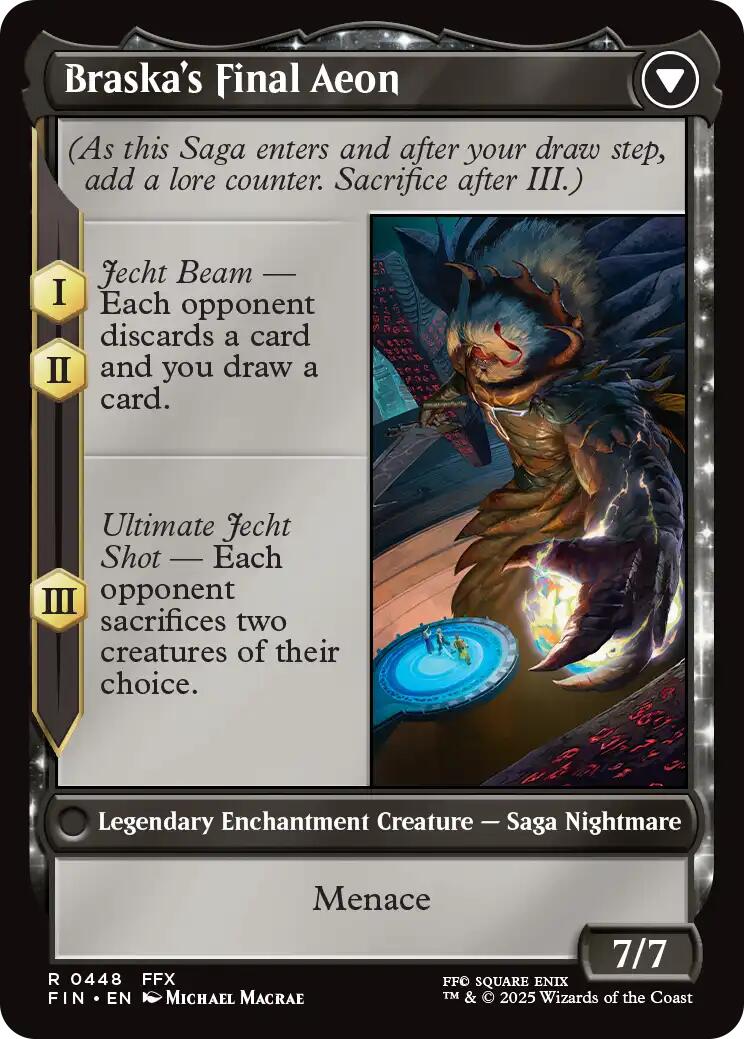 Jecht, Reluctant Guardian (Extended Art) (FIN-448) - FINAL FANTASY: (enchantment, Extended Art)