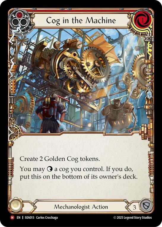 Cog in the Machine [SEA013] (High Seas)  Rainbow Foil | The CG Realm