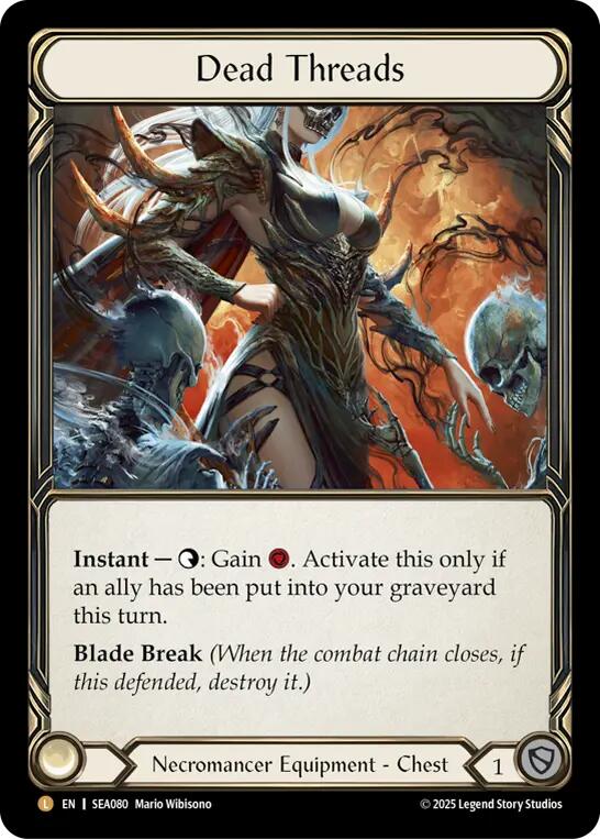 Dead Threads [SEA080] (High Seas)  Rainbow Foil | The CG Realm
