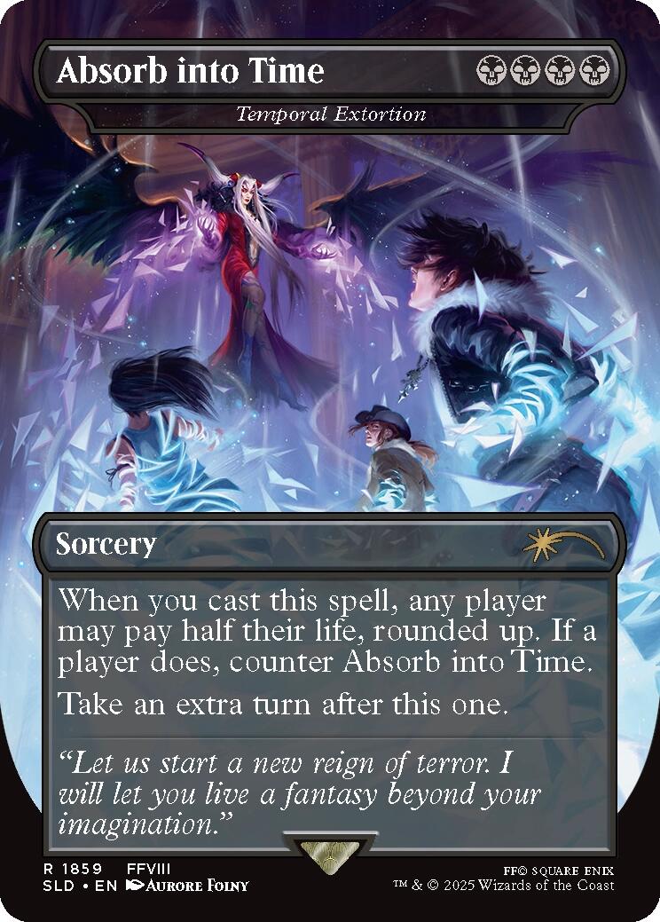 Absorb into Time - Temporal Extortion [Secret Lair Drop Series] | The CG Realm