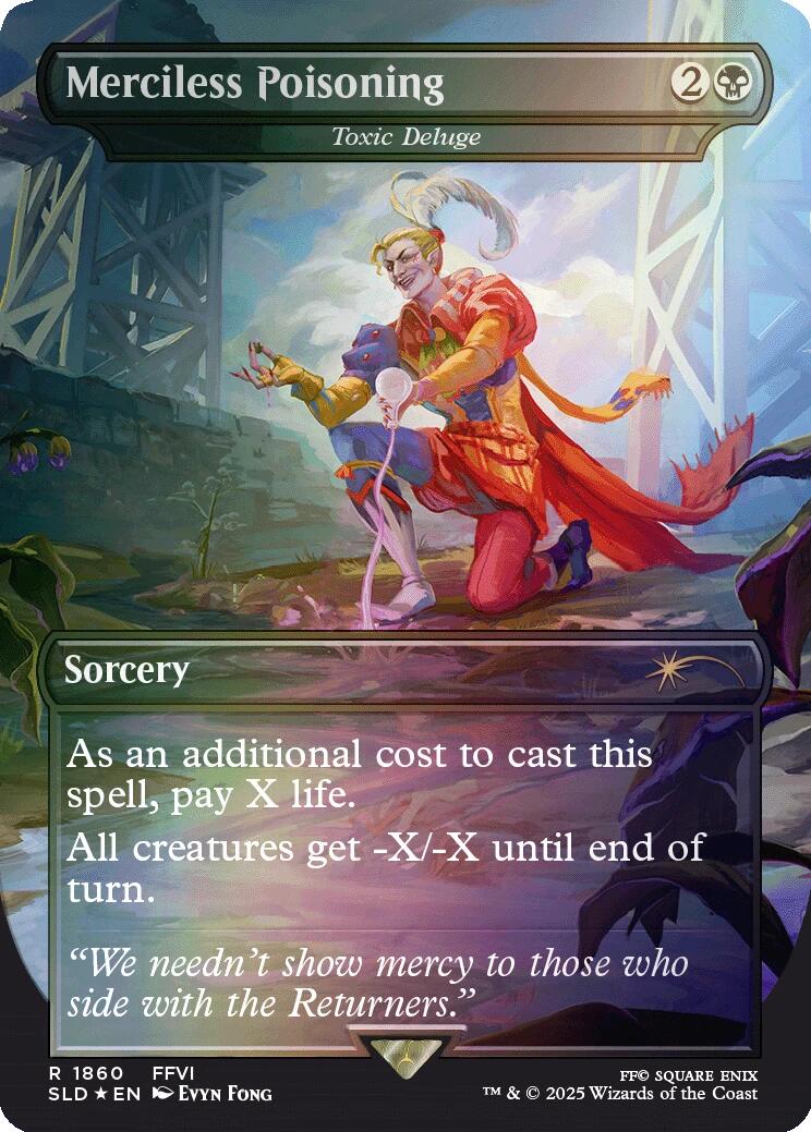 Merciless Poisoning - Toxic Deluge (Rainbow Foil) [Secret Lair Drop Series] | The CG Realm