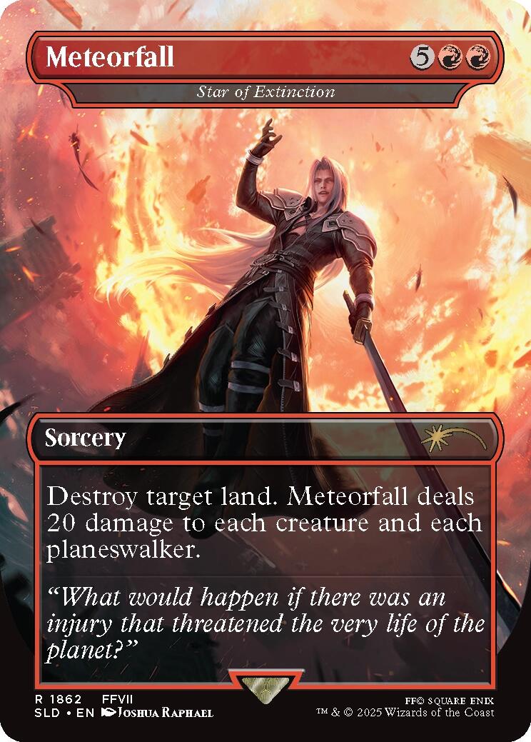 Meteorfall - Star of Extinction [Secret Lair Drop Series] | The CG Realm