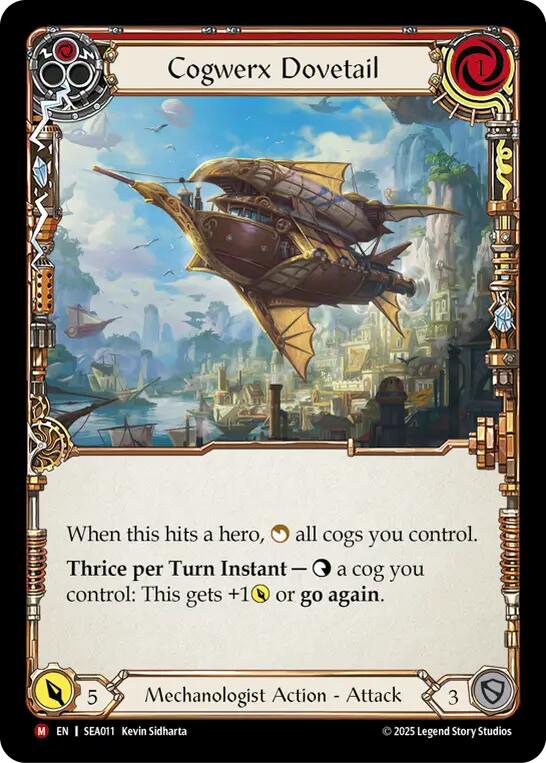 Cogwerx Dovetail [SEA011] (High Seas)  Rainbow Foil | The CG Realm