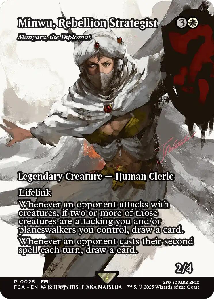 Minwu, Rebellion Strategist - Mangara, the Diplomat (Showcase) [FINAL FANTASY : Through the Ages] | The CG Realm