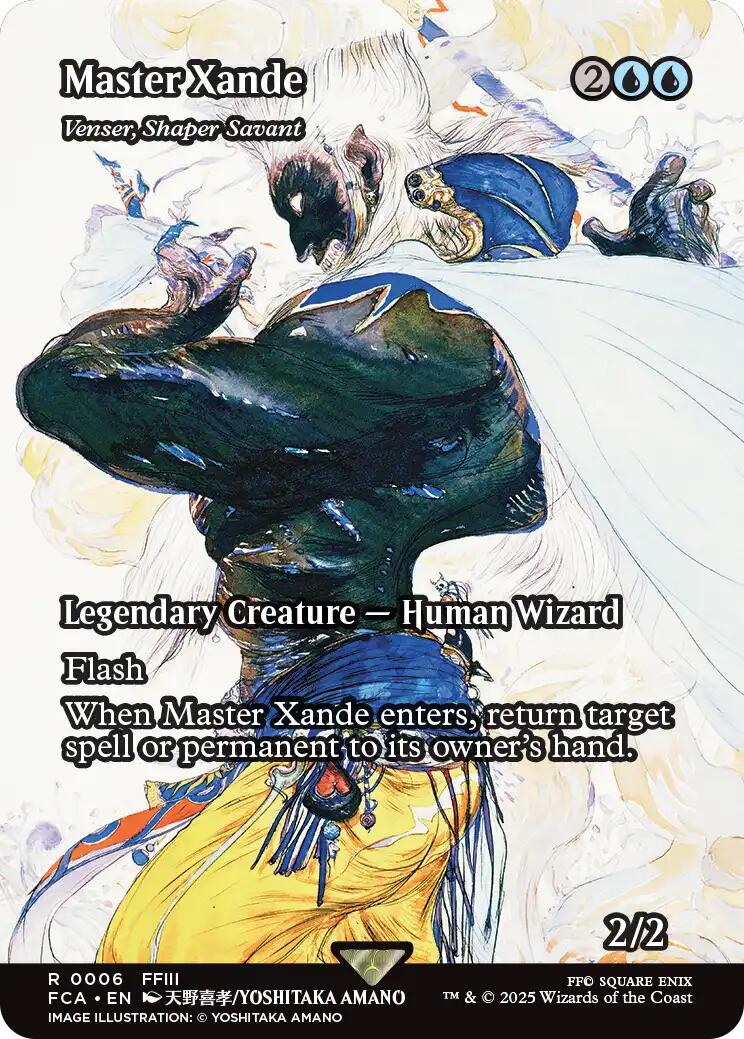 Master Xande - Venser, Shaper Savant (Showcase) [FINAL FANTASY : Through the Ages] | The CG Realm