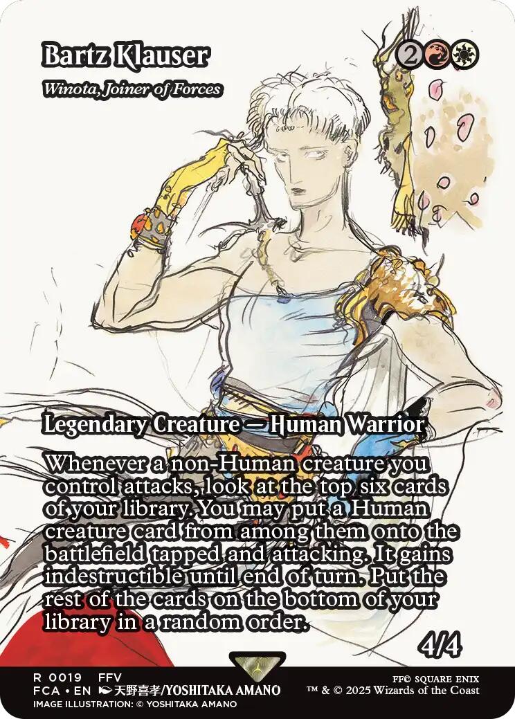 Bartz Klauser - Winota, Joiner of Forces (Showcase) [FINAL FANTASY : Through the Ages] | The CG Realm