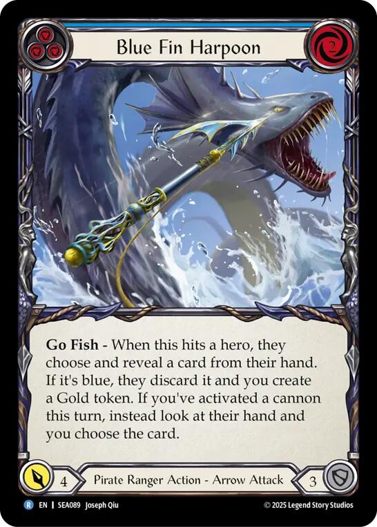 Blue Fin Harpoon [SEA089] (High Seas) | The CG Realm
