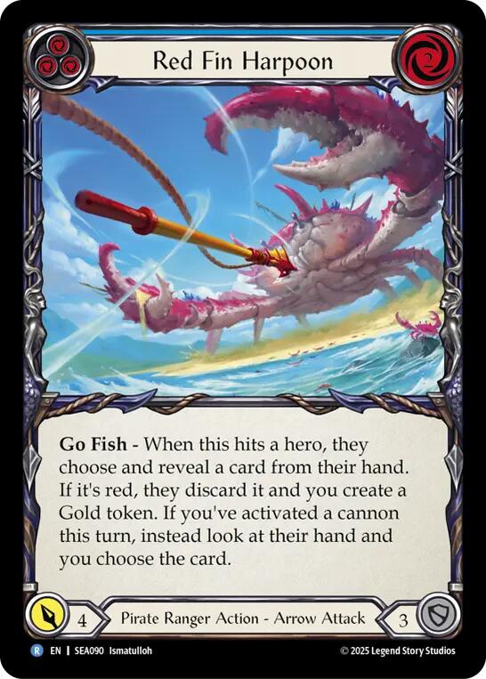 Red Fin Harpoon [SEA090] (High Seas) | The CG Realm