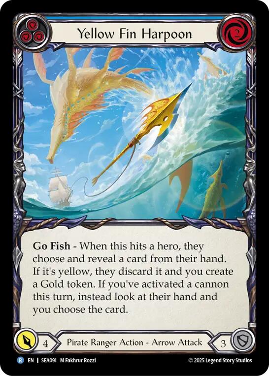 Yellow Fin Harpoon [SEA091] (High Seas) | The CG Realm