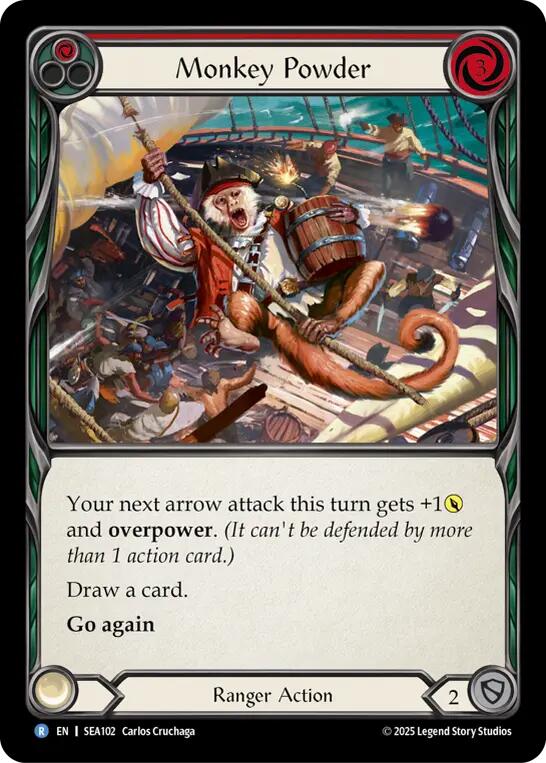 Monkey Powder [SEA102] (High Seas)  Rainbow Foil | The CG Realm