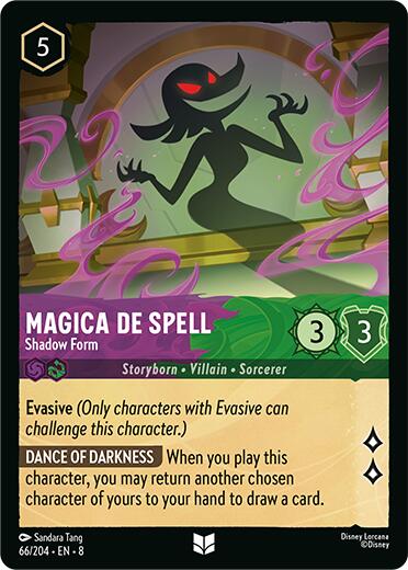 Magica De Spell - Shadow Form (66/204) [Reign of Jafar] | The CG Realm