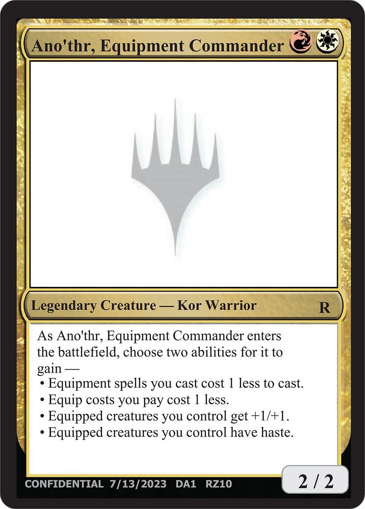 Ano'thr, Equipment Commander [Mystery Booster] | The CG Realm
