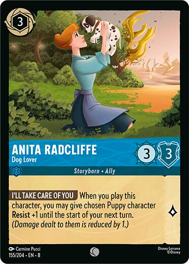 Anita Radcliffe - Dog Lover (155/204) [Reign of Jafar] | The CG Realm