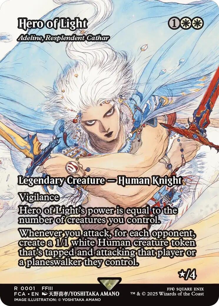 Hero of Light - Adeline, Resplendent Cathar (Showcase) [FINAL FANTASY : Through the Ages] | The CG Realm