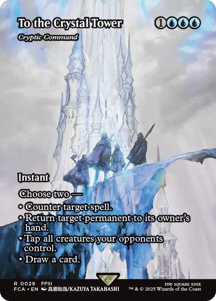 To the Crystal Tower - Cryptic Command (Showcase) [FINAL FANTASY : Through the Ages] | The CG Realm