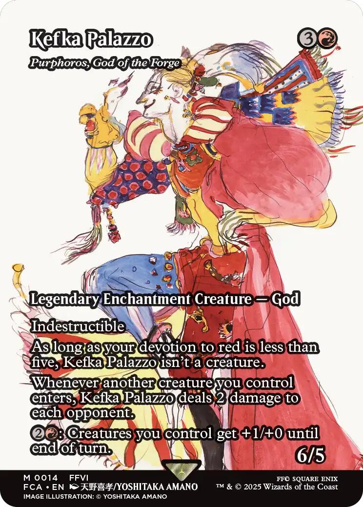 Kefka Palazzo - Purphoros, God of the Forge (Showcase) [FINAL FANTASY : Through the Ages] | The CG Realm