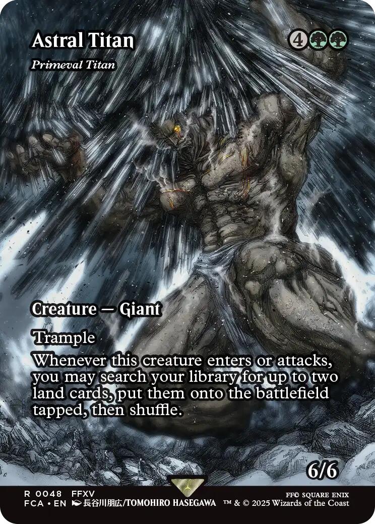 Astral Titan - Primeval Titan (Showcase) [FINAL FANTASY : Through the Ages] | The CG Realm