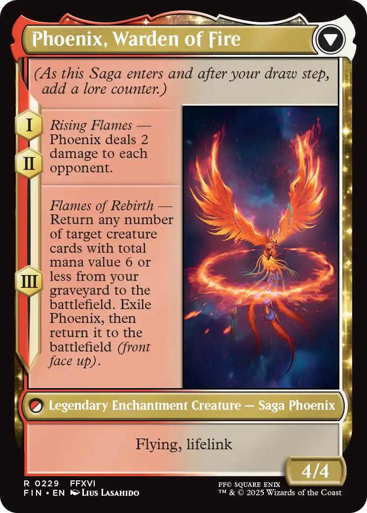 Joshua, Phoenix's Dominant (FIN-229) - FINAL FANTASY: (enchantment)