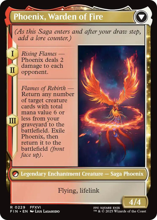Joshua, Phoenix's Dominant (FIN-229) - FINAL FANTASY: (enchantment)