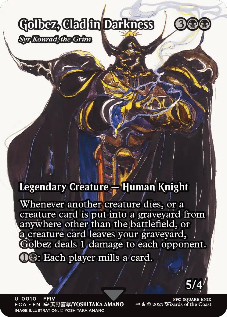 Golbez, Clad in Darkness - Syr Konrad, the Grim (Showcase) [FINAL FANTASY : Through the Ages] | The CG Realm