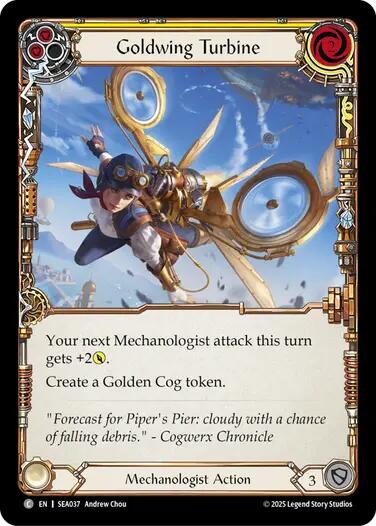 Goldwing Turbine (Yellow) [SEA037] (High Seas) | The CG Realm