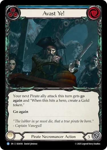 Avast Ye! [SEA056] (High Seas)  Rainbow Foil | The CG Realm