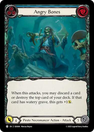 Angry Bones (Blue) [SEA064] (High Seas) | The CG Realm