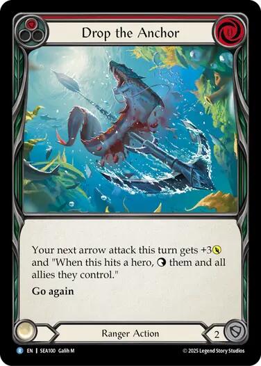 Drop the Anchor [SEA100] (High Seas)  Rainbow Foil | The CG Realm