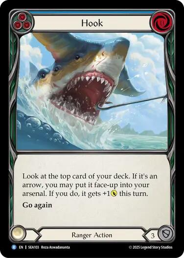 Hook [SEA103] (High Seas)  Rainbow Foil | The CG Realm