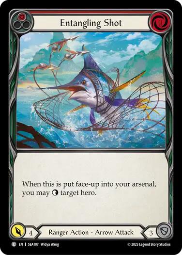 Entangling Shot [SEA107] (High Seas)  Rainbow Foil | The CG Realm