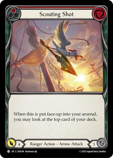 Scouting Shot [SEA109] (High Seas)  Rainbow Foil | The CG Realm