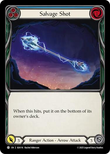 Salvage Shot (Blue) [SEA116] (High Seas) | The CG Realm