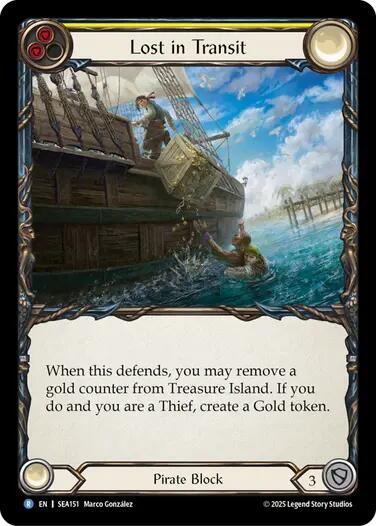 Lost in Transit [SEA151] (High Seas)  Rainbow Foil | The CG Realm