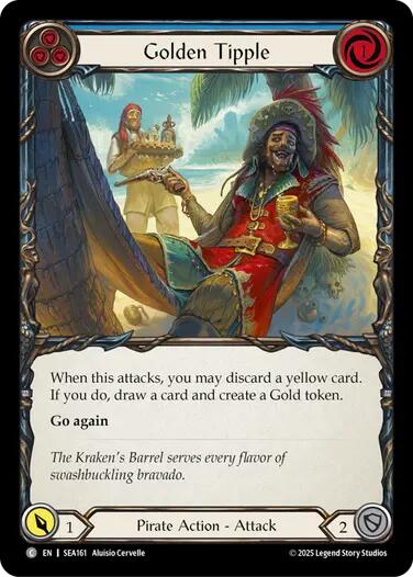 Golden Tipple (Blue) [SEA161] (High Seas) | The CG Realm