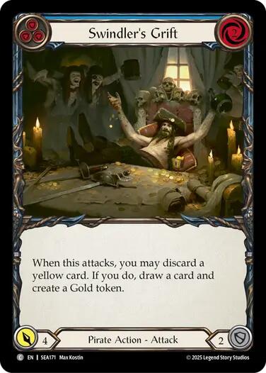 Swindler's Grift (Blue) [SEA171] (High Seas) | The CG Realm