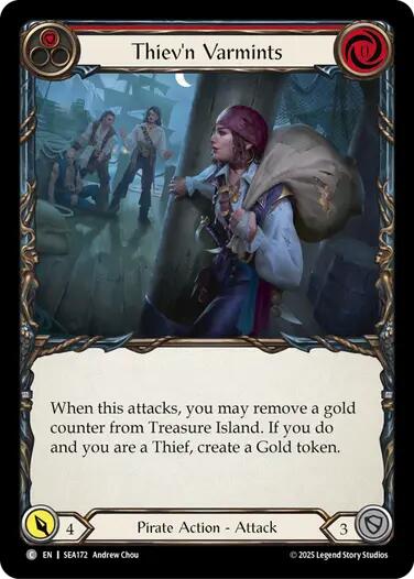 Thiev'n Varmints [SEA172] (High Seas)  Rainbow Foil | The CG Realm