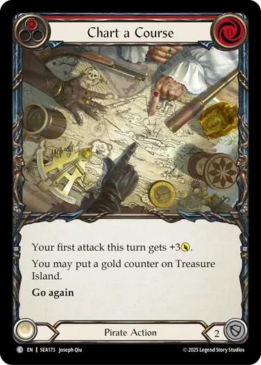 Chart a Course (Red) [SEA173] (High Seas) | The CG Realm