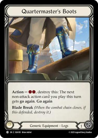 Quartermaster's Boots [SEA185] (High Seas) | The CG Realm
