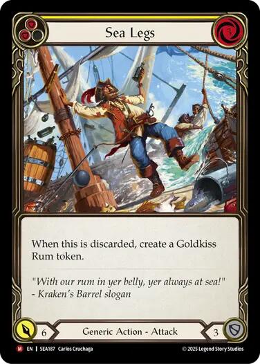 Sea Legs [SEA187] (High Seas) | The CG Realm