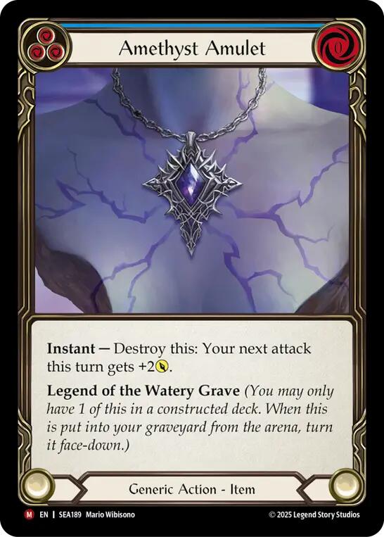 Amethyst Amulet [SEA189] (High Seas) | The CG Realm