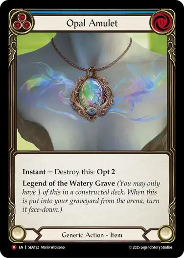 Opal Amulet [SEA192] (High Seas) | The CG Realm